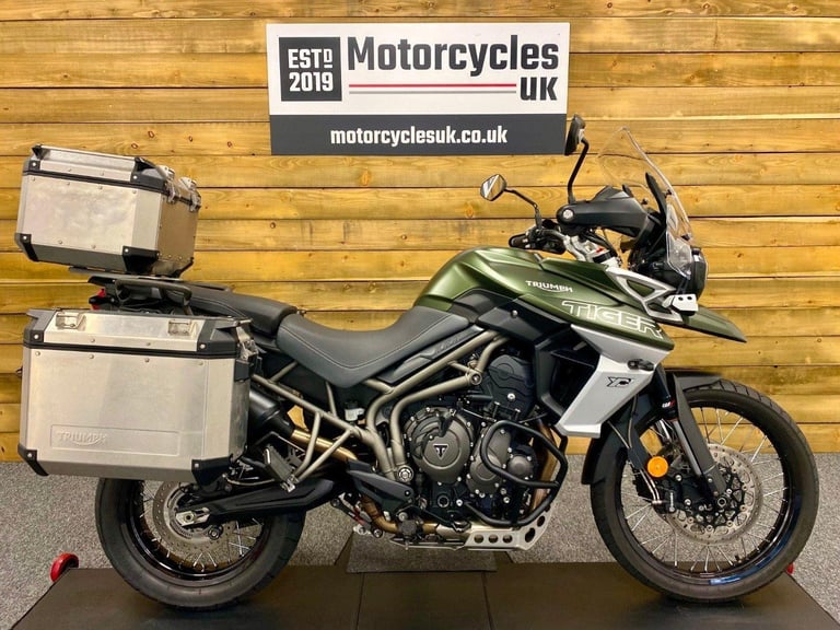 2019 Triumph Tiger 800 XCX, Only 5,882 Miles, Panniers and Top box, Superb