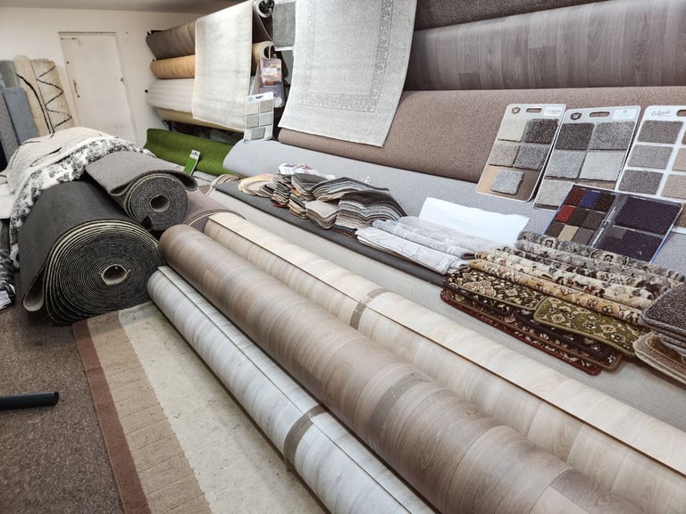 Laminate flooring, carpets, vinyl and all flooring 