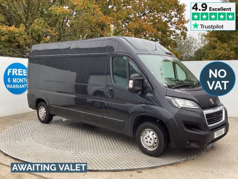 image for 2018 Peugeot Boxer BlueHDi 335 Professional LWB H/R  Euro 6 *NO VAT* LWB Panel Van Diesel Manual