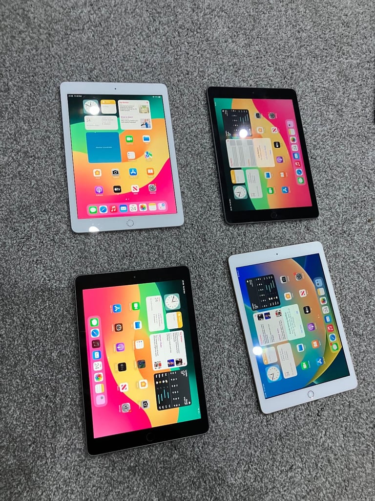 EXCELLENT CONDITION Apple iPad 5th Gen 6th Gen 7th Gen 8th Gen Air 32GB 128GB sim WiFi INC WARRANTY 