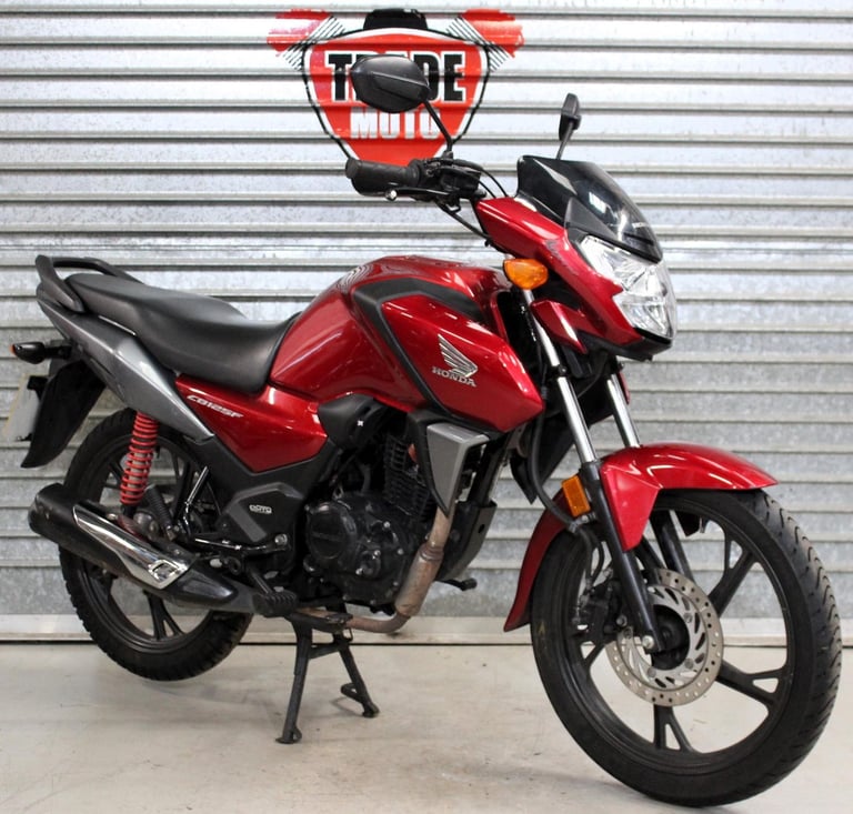 image for 2022 22 HONDA CBF 125 M-M CB 125 F CB125F RED HPI CLEAR TRADE SALE NEW MOT 15K