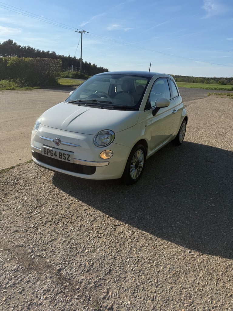  2015 Fiat 500 1.2 lounge pano roof 62.000 moles  