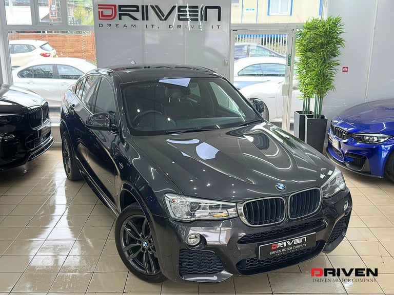 LOW MILES! BMW X4 XDRIVE 2.0 DIESEL M SPORT 2017 AUTO 5DR + FREE DELIVERY