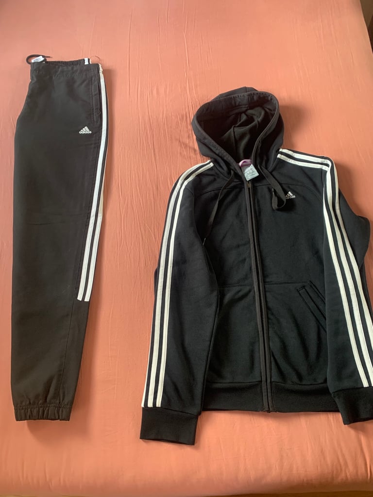Ladies black tracksuit 