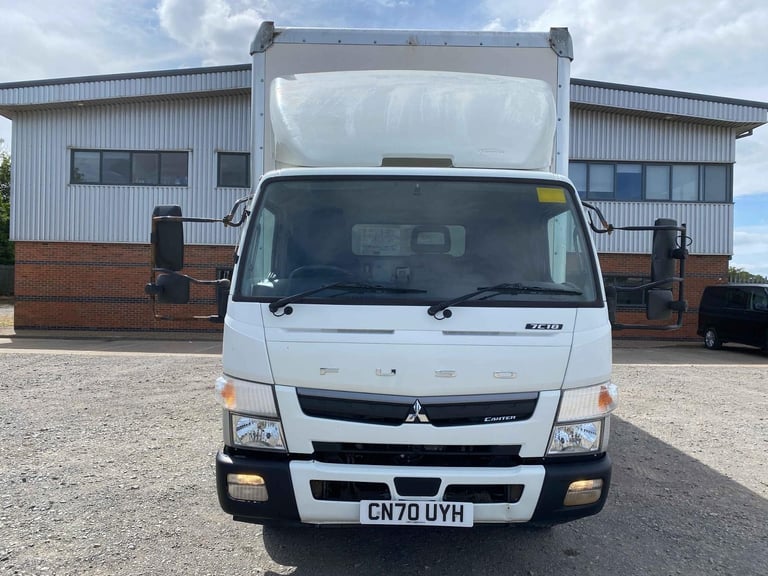 MITSUBISHI FUSO CANTER 7C18 7.5 TONNE BOX VAN 2021 – CN70 UYH