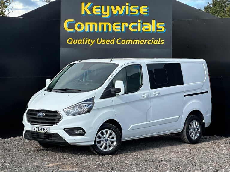 2019 Ford Transit Custom 2.0 320 EcoBlue Limited Crew Van L1 H1 Euro 6 5dr (6 Seat) PANEL VAN Die...