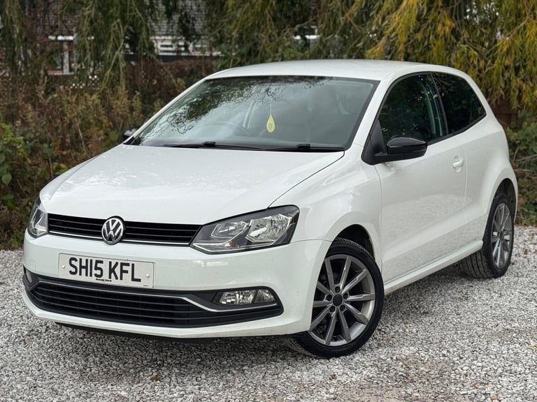 2015 Volkswagen Polo 1.0 BlueMotion Tech SE Design Euro 6 (s/s) 3dr HATCHBACK Petrol Manual