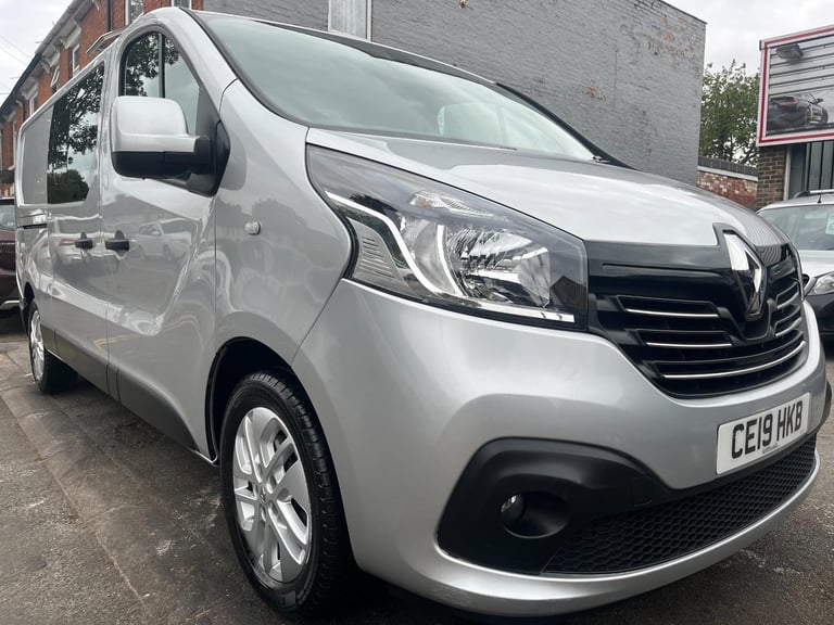 Renault Trafic LL29 Energy dCi 125 Sport Nav 6 Seat LWB Crew Van DIESEL 2019/19
