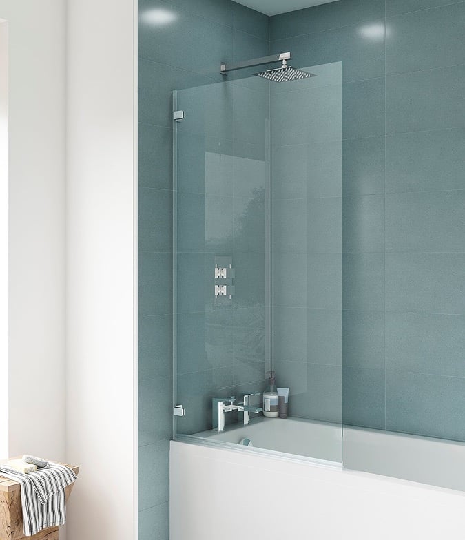 image for Brand new hinged glass bathroom shower screen from Victorian Plumbing