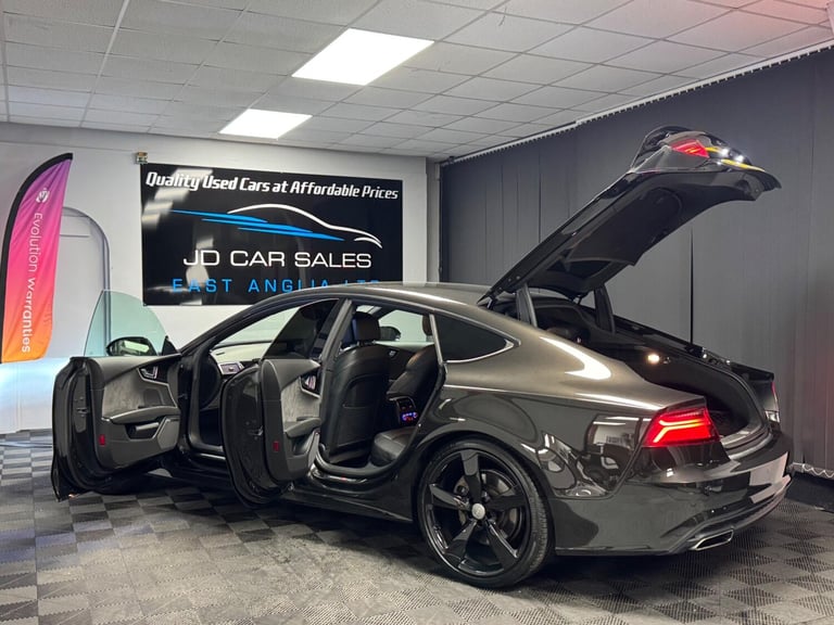 2015 Audi A7 3.0 TDI Quattro 272 Black Edition 5dr S Tronic HATCHBACK DIESEL Automatic