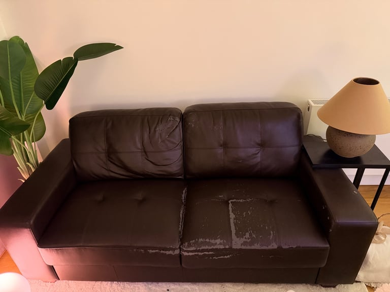 Free used faux letter sofa 