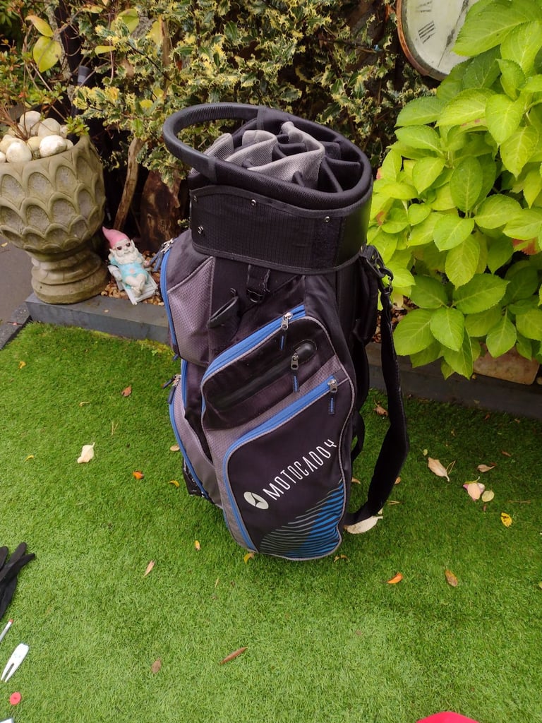 VGC FULL SET MEN'S DUNLOP TOUR ELITE MIX GOLF CLUBS + MOTOCADDY GOLF BAG + FREE EXTRAS 