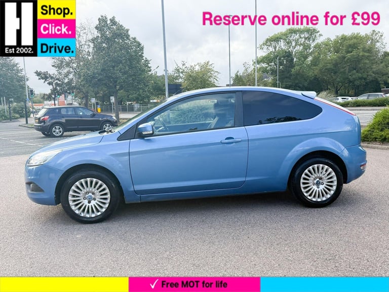 2009 Ford Focus 1.6 Titanium 3dr HATCHBACK PETROL Manual