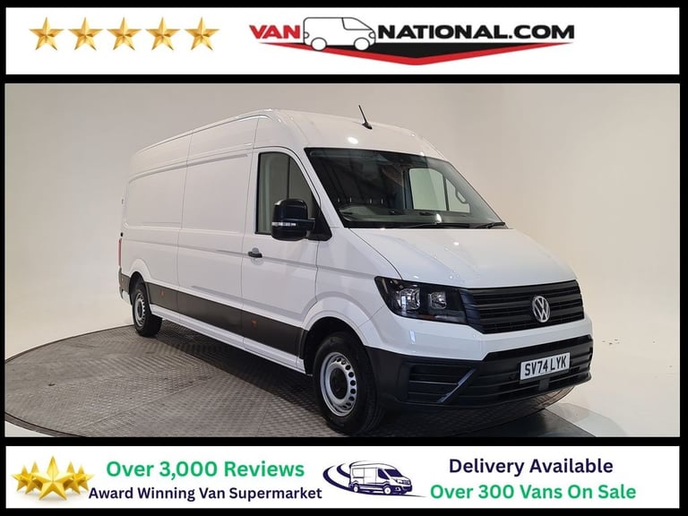 VOLKSWAGEN CRAFTER 2.0 TDI CR35 COMMERCE PLUS P/V FWD H/R 140 BHP LWB DI