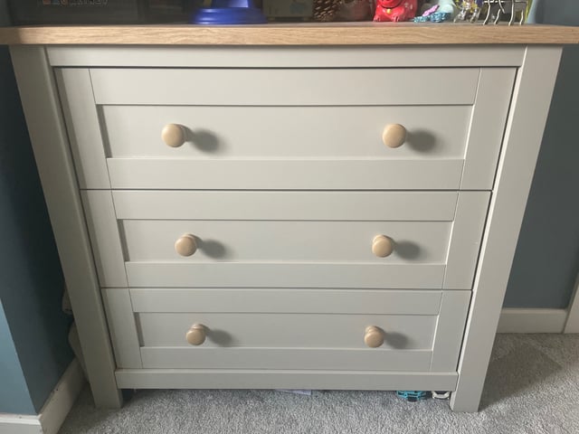 Nursery Furniture Mothercare Lulworth Changing Unit Mothercare