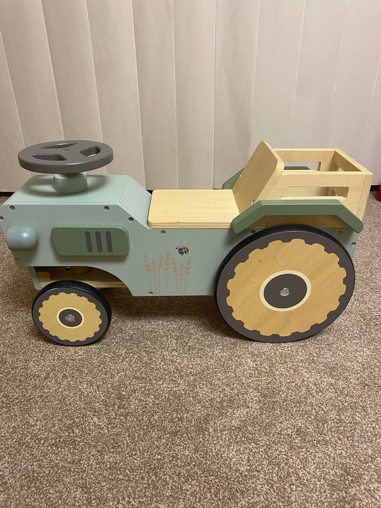 Little Dutch Walking Wooden Tractor 