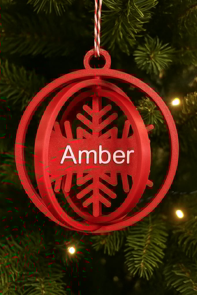 Personalised Christmas Baubles