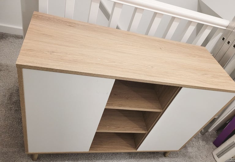 Wood sideboard