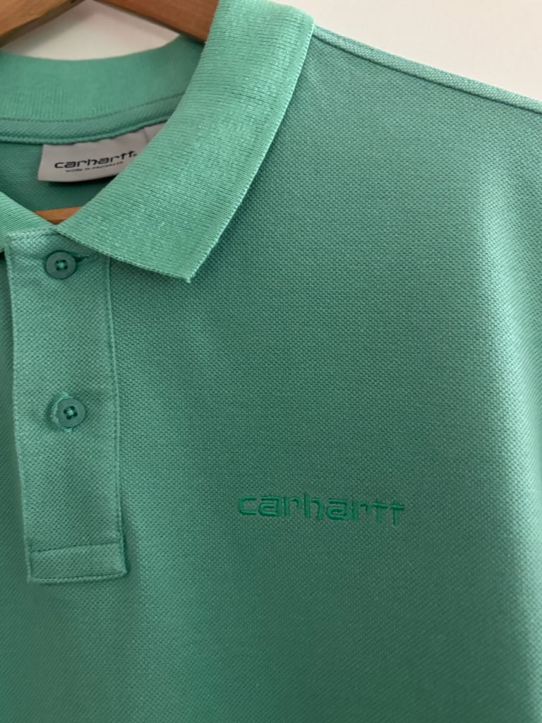 2x Carhartt Men's Polos. Medium. Excellent Condition. Cost £55 each, £15 each or 2x for £20.