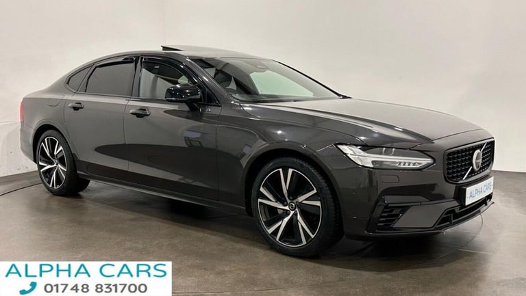 2022 Volvo S90 2.0h T8 Recharge 11.6kWh R-Design Saloon 4dr Petrol Plug-in Hybrid Auto AWD Saloon...