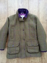 Woodgreen Girl's Tweed Waterproof Jacket (suitable for ages 12 to 14 approx) 
