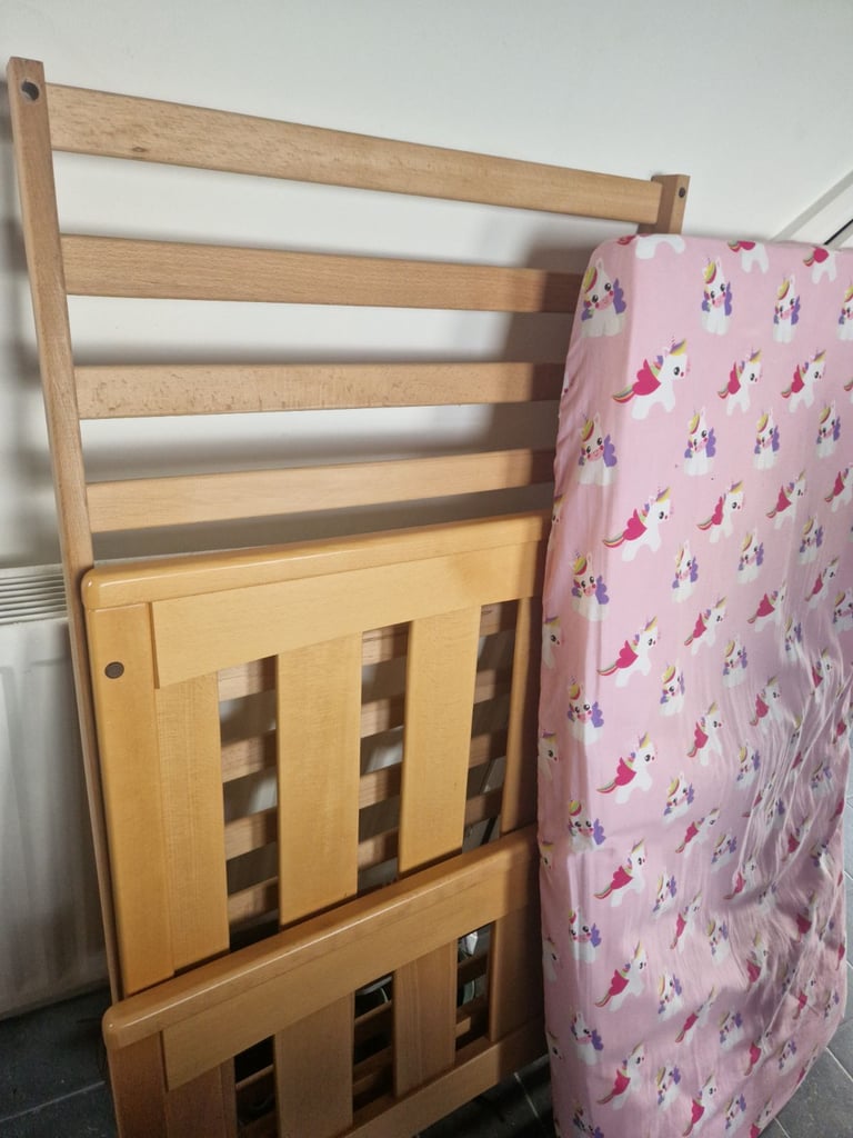 image for Toddler bed & mattress 