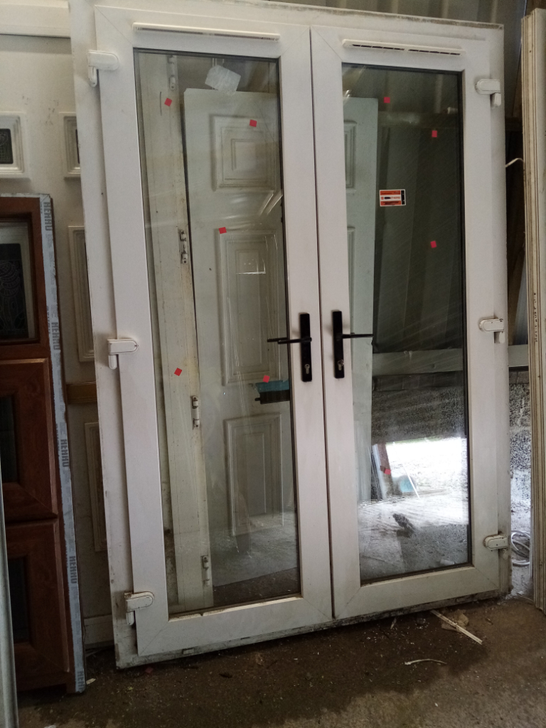 image for PVC French Door for Sale Excellent Condition  