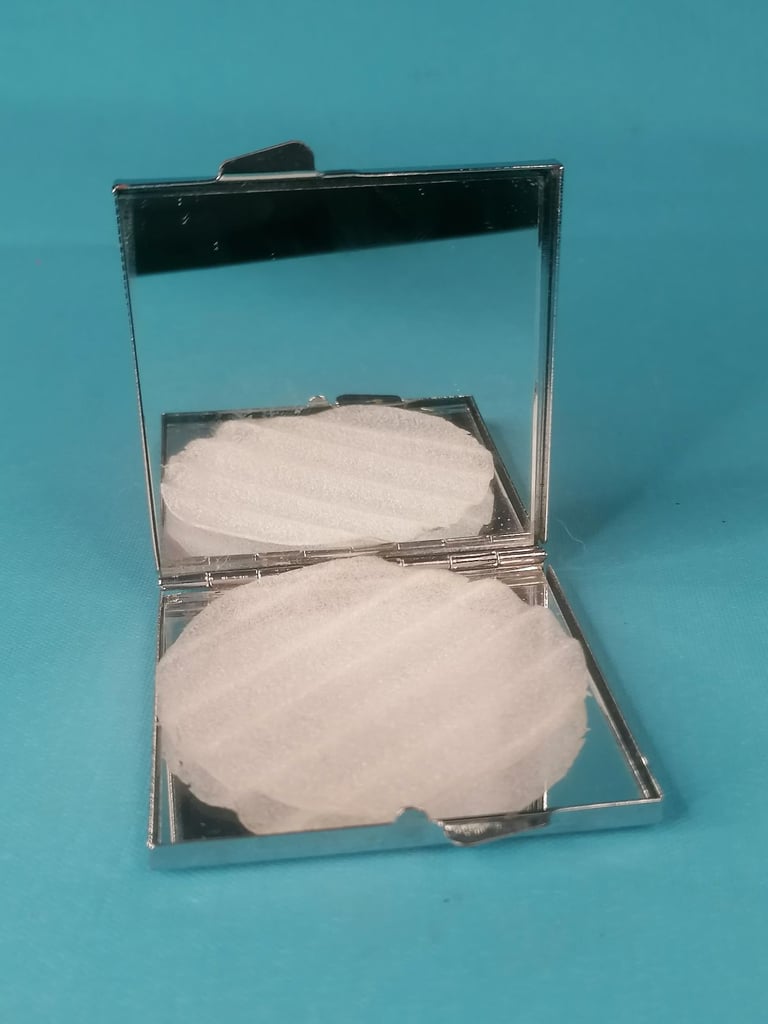 Butterfly Compact Mirror, Pocket Mirror.. As seen.