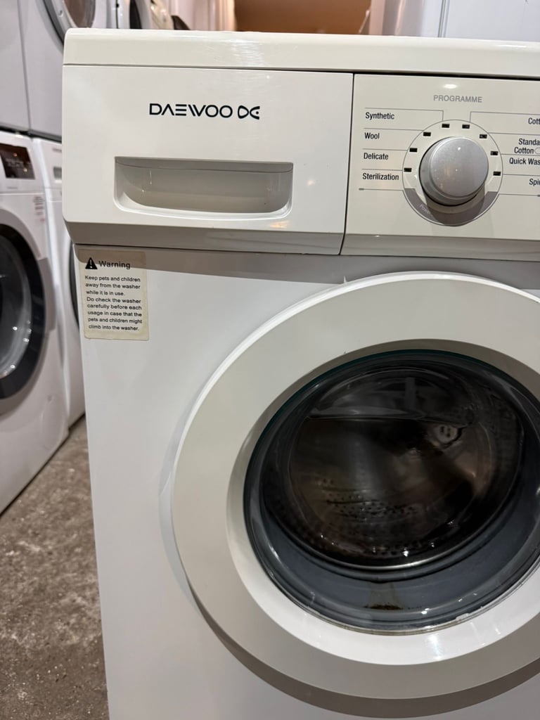 Daewoo Washing Machine With Free Delivery N Warranty 