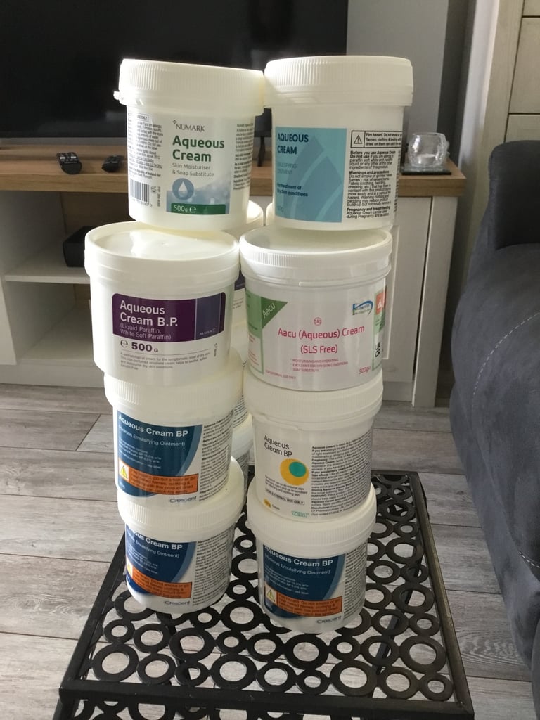 image for Job lot of 14 x 500g pots of Aqueous Cream 