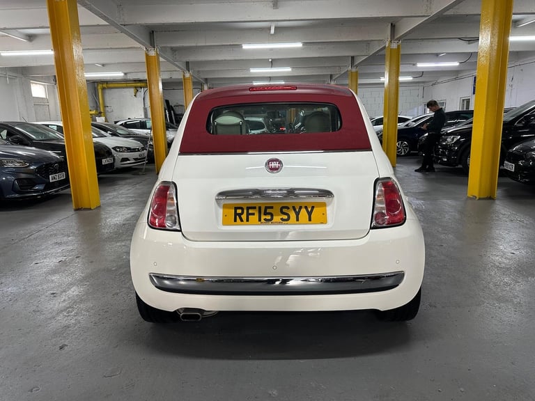 2015 Fiat 500C 1.2 Cult Dualogic Euro 6 (s/s) 2dr CONVERTIBLE Petrol Automatic