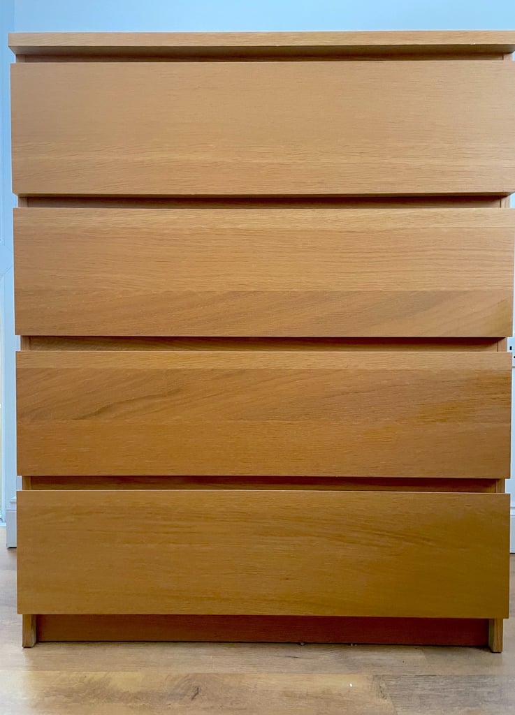 image for I can deliver - IKEA Malm Chest of 4 Drawers