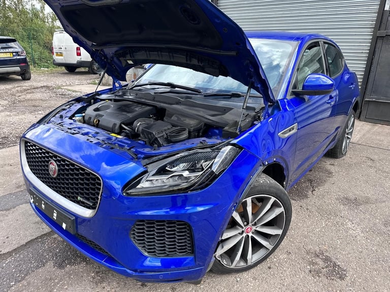 2018 18 REG JAGUAR E-PACE 2.0 R-DYNAMIC S AWD DAMAGED REPAIRABLE SALVAGE