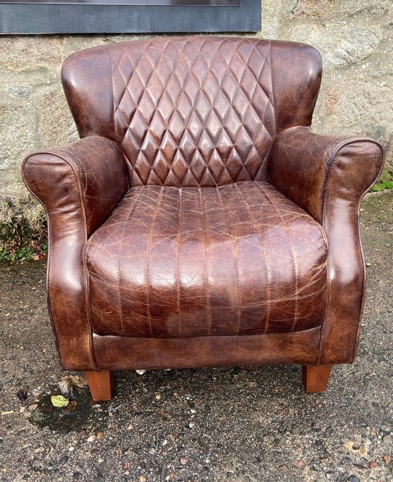 Leather chair for Sale Chairs, Stools Other Seating Gumtree