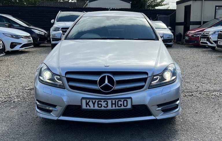 2013 Mercedes-Benz C-Class C180 [1.6] BlueEFFICIENCY AMG Sport 2dr Auto COUPE Petrol Automatic