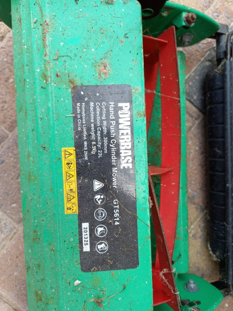 Hand push mower