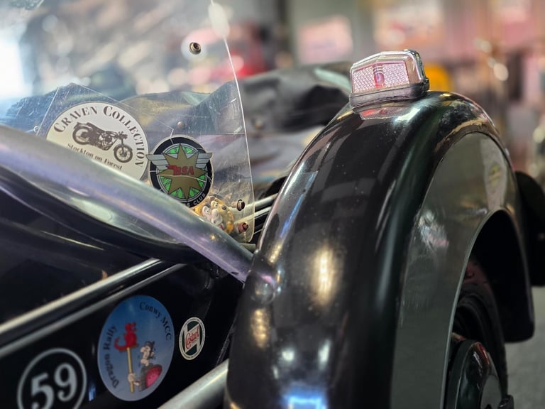 1969 BSA THUNDERBOLT 650 GARRARD WATSONIAN SIDECAR BARN FIND