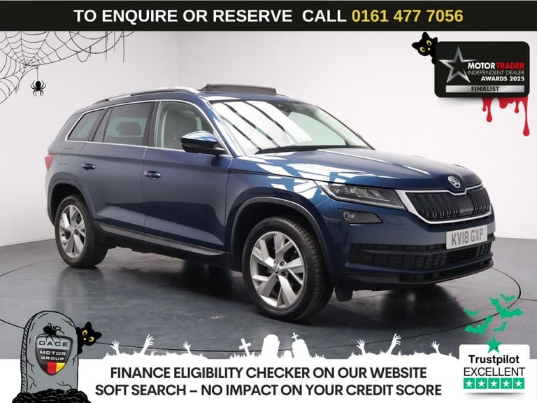 2018 Skoda Kodiaq 2.0 TSI Edition SUV 5dr Petrol DSG 4WD Euro 6 (s/s) (7 Seat) (180 ps) ESTATE Pe...