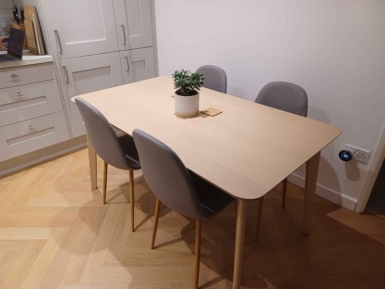 Habitat Scandi dining table - ash wood colour - 150x85x75 cm - NEW ITEM 16  FEB | in Leamington Spa, Warwickshire | Gumtree