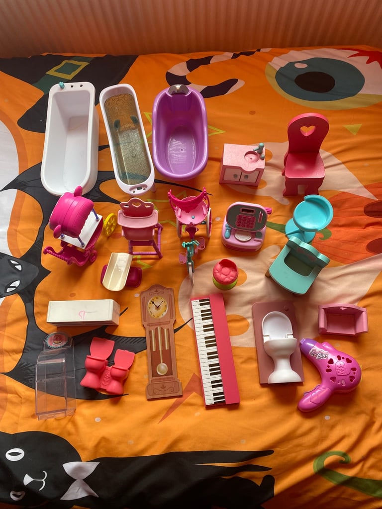 GONE Doll house with furniture  FREE GONE