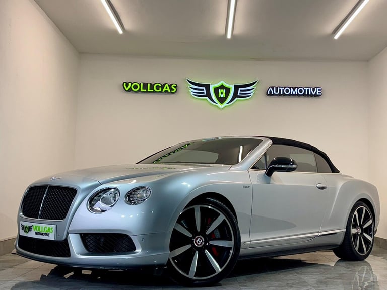 2015 Bentley Continental 4.0 V8 GTC S Auto 4WD Euro 5 2dr CONVERTIBLE Petrol Automatic