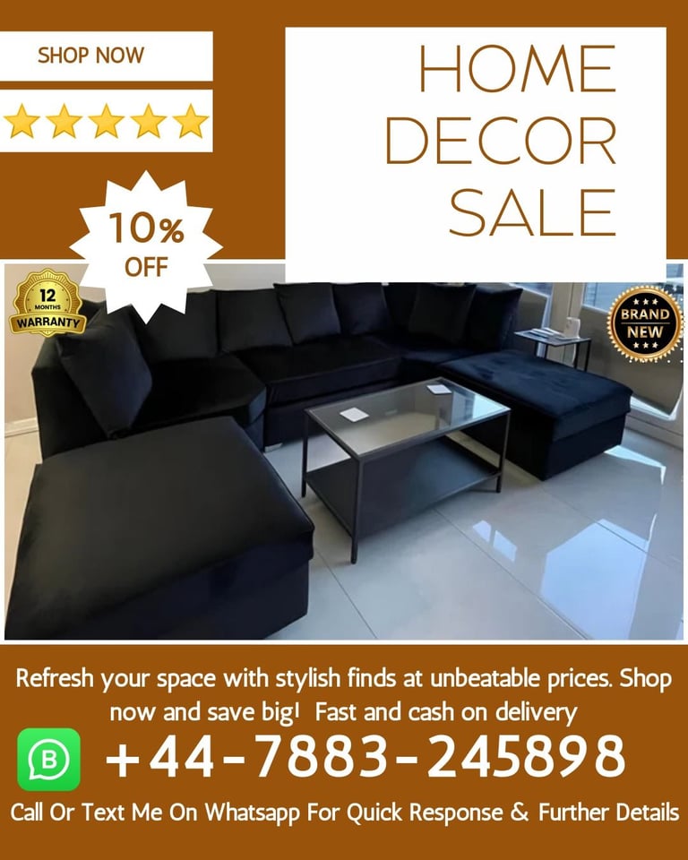 image for Best quality brand new U- Shape Sofas Sale 