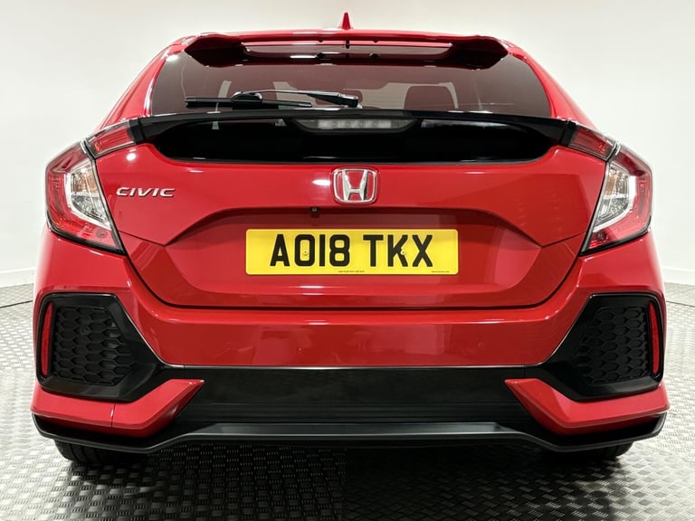 2018 Honda Civic 1.0 VTEC Turbo SR Euro 6 (s/s) 5dr HATCHBACK Petrol Manual