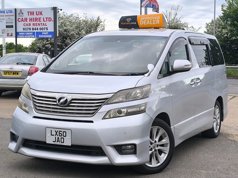 2011 Toyota Vellfire 2.4 Petrol Automatic 7 Seats ULEZ Free MPV Petrol Automatic
