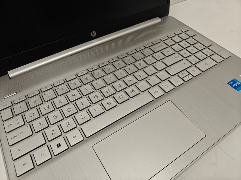 HP Laptop i5 1135G7 8GB RAM 256GB SSD Windows 11 15.6-inch Laptop 11th Gen 1080P Silver Computer FHD