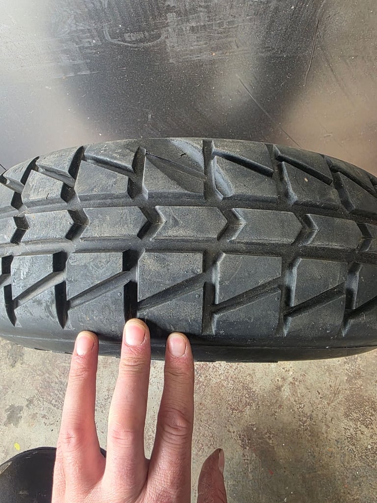 SMC Quadzilla 250e Wheel & Tyre 175/70/10 4 Stud Front Tyre