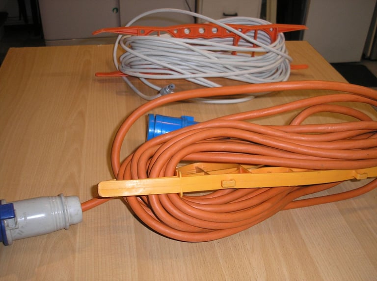 Caravan/Motorhome Electric Hook-Up & TV Coaxial Cable