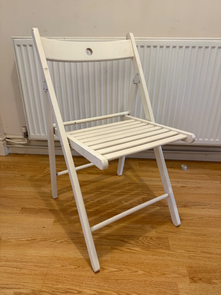 image for IKEA White Folding Chair