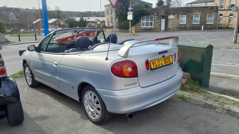 2002 Renault Megane 1.6 16V Dynamique + 2dr COUPE Petrol Manual