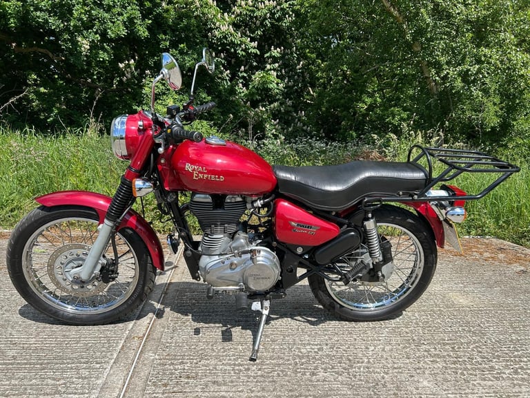ROYAL ENFIELD BULLET 500 ELECTRA EFI, 10,085 MILES, ELECTRIC & KICK START